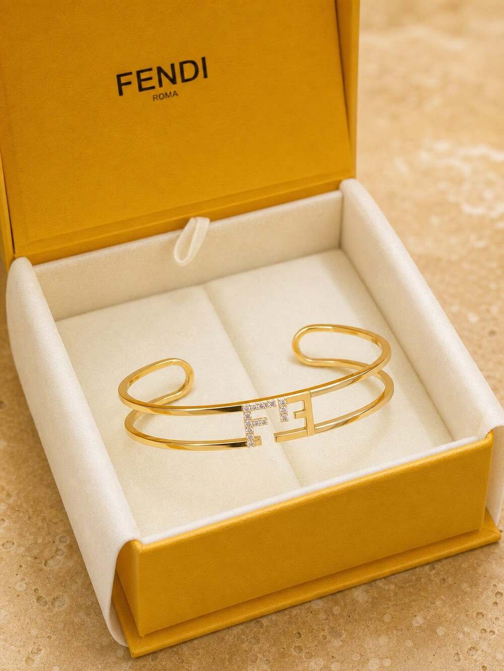 Fendi Modern Designer Bracelet Style 2 | New with Box - Picture 5 of 9